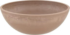 PSW Pot Collection M30TP 12-inch Plastic/Stone/Wood Composite Low Bowl Planter - Image 2