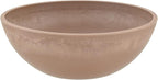 PSW Pot Collection M25TP 10-inch Plastic/Stone/Wood Composite Low Bowl Planter - Image 2