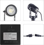APONUO Metal Solar Spot Lights Outdoor - Image 5