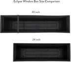 The HC Companies 24 Inch Eclipse Window Planter Box - Image 5