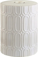 Safavieh Melody Glazed Ceramic Decorative Garden Stool - Image 3