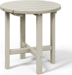 WestinTrends Dylan Adirondack Round Outdoor Side Table - Image 4