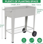 Elevated 32" Tall Raised Garden Bed - Image 2