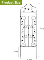 hogardeck 4 Packs 60 * 18 inch Metal Garden Trellis - Image 4