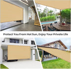 90% Shade Cloth Sun Shade Fabric Privacy Screen Shade Cover - Image 7