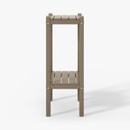 WestinTrends Malibu 36" Outdoor Adirondack HDPE 2-Tier Patio Side Table - Image 7