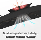 10 X 13 FT Cantilever Outdoor Patio Umbrella - Image 7
