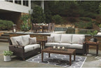 Signature Design by Ashley Paradise Trail Outdoor Loveseat - Image 9