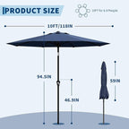 Garvee 10FT Patio Umbrella - Image 3