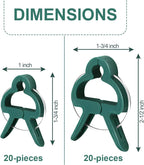 40 Pcs Plant Support Clips, Flower and Vine, Garden Tomato Plant Support Clips - Image 2