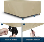 Easy-Going Rectangle Patio Furniture Cover Waterproof Outdoor Dining Table and - Image 5