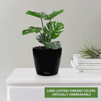 Dexceder 11x10 Inches High Gloss Self Watering Planter Indoor Outdoor, Inner - Image 6