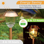 XMCOSY+ Solar Pathway Lights Outdoor - Image 4