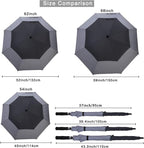 G4Free 47/54/62/68/72 Inch Automatic Open Golf Umbrella Oversize Extra Large - Image 2