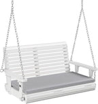 VINGLI Wooden Porch Swing, Heavy Duty 880 LBS Hanging Patio Bench by VINGLI