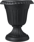 Arcadia Garden Products PL10BK Classic Traditional Plastic Urn Planter by Unknown