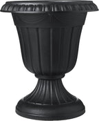 Arcadia Garden Products PL20BK Classic Traditional Plastic Urn Planter by Unknown