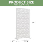 Casaphoria Metal Privacy Screen Outdoor - Image 5