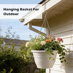 Hanging Planters 11 Inch, Self Watering Hanging Basket - Image 3