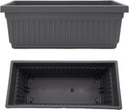 The HC Companies 30 Inch Venetian Rectangular Window Planter Box - Image 4