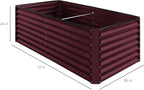 Best Choice Products 6x3x2ft Outdoor Metal Raised Garden Bed, Deep Root Box - Image 8