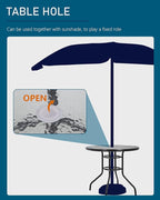 32in Outdoor Table Patio Dining Table Outdoor Dining Table - Image 4
