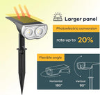 Linkind Solar Lights Outdoor StarRayS, Bright Solar Spot Lights Outdoor - Image 3