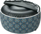 Magpie Fabrics Indoor/Outdoor Inflatable Stool Ottoman Pouf, Water Repellent - Image 7