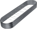 Land Guard 8×2×1ft Galvanized Raised Garden Bed Kit, 108 Gallon Capacity Raised by LandGuard