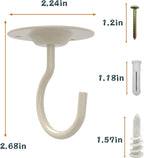 NACETURE Ceiling Hooks for Hanging Plants 3 Pack - Image 5