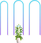 3 Pack U-Shaped Colorful Acrylic Plant Trellis by Unknown