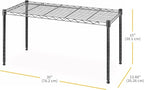 Xcity Storage Shelves, 1 Tier Heavy Duty Metal Shelving Unit, 350 LBS Capacity - Image 3