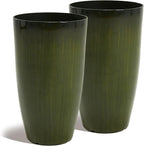 Worth Garden 23.5" H. Large Plastic Planters by WORTH
