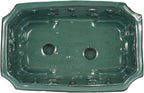 W&W Orchid Pot with Holes and Saucer - Image 4