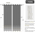 BONZER Extra Wide Waterproof Outdoor Curtains - Image 8