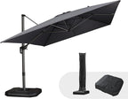 PURPLE LEAF 10'×13' Patio Umbrella by PURPLELEAF