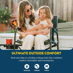 GCI Outdoor Freestyle Rocker Portable Folding Rocking Chair, Outdoor Camping - Image 4