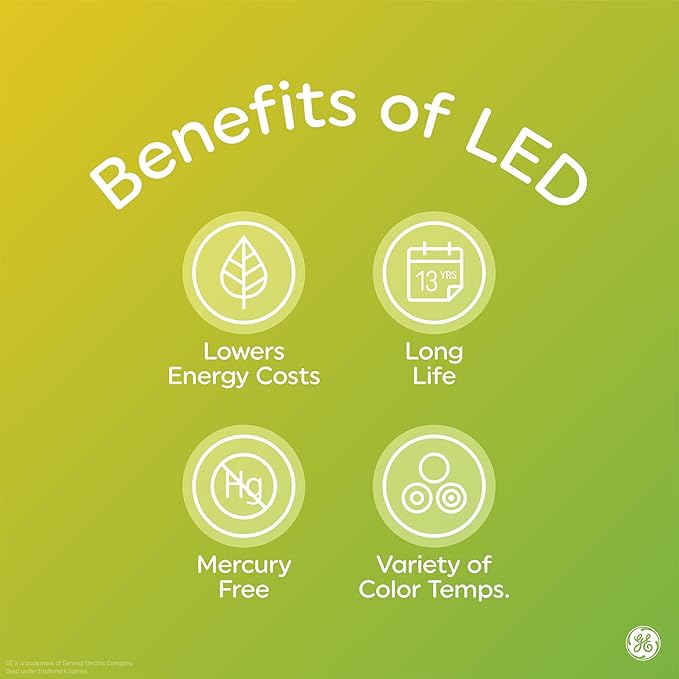 GE LED+ Motion Sensor LED Light Bulbs, Outdoor Security Lights, A21 2 Count - Image 11