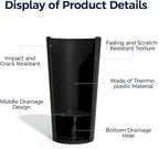 23.6" Tall Outdoor Planters Set of 2, Large Planters - Image 3