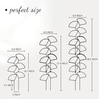 Plant Trellis for Climbing Plants Indoor Outdoor, Trlzey 3 Pack Stackable Metal - Image 2