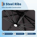 Garvee 10 ft Cantilever Patio Umbrella - Image 5