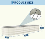 Garvee Galvanized Raised Garden Bed Outdoor, Rust-Resistant Raised Garden Beds - Image 2