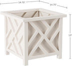 Lattice Design Outdoor Planter Box - Image 2