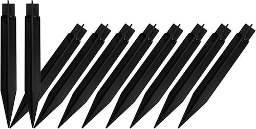 10 Pack Solar Light Stakes Replacement, ABS Reinforced Ground Spikes by Unknown