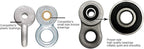 Heavy Duty Blue Swing Hangers Screws Bolts Included Over 5000 lb Capacity - Image 5