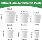 7.5/6.5/5.5/4.9/4.2/3.5 Inch Plant Pots - Image 3