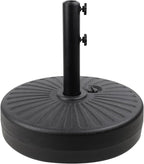 50LBS Round Umbrella Base Water Filled by Roixeeds