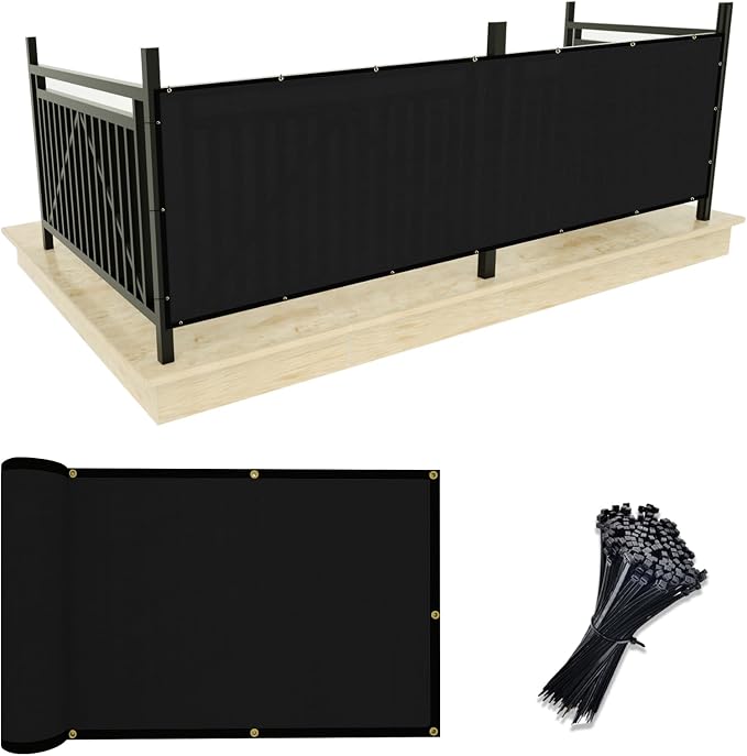 UPGRADE Privacy Screen 3' x 10' Fence Commercial Shade Cover by UPGRADE