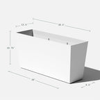 Veradek Pure Series Midori Trough Planter - Image 3