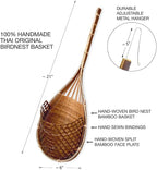 Handmade 100% Thai Bamboo 6 Inch Signature Super Sanctuary SIAM Orchid Hanging - Image 8